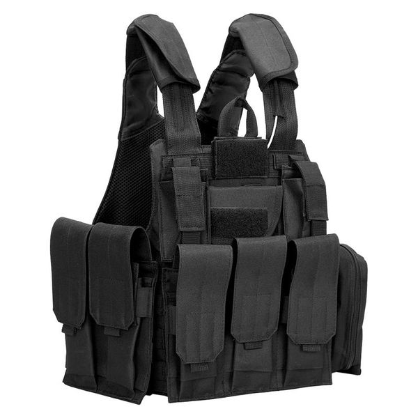 hunting jackets molle vest with detachable pouch bags carrier adjustable chest for camping hiking mountaineering, Camo;black
hunting jackets molle vest with detachable pouch bags carrier adjustable chest for camping hiking mountaineering, Camo;black