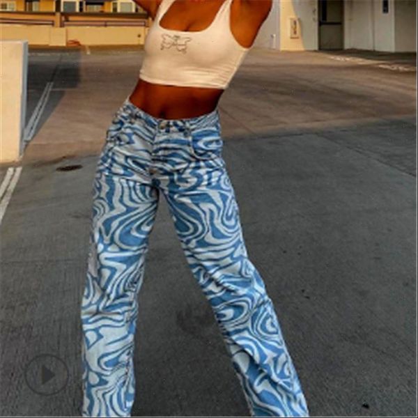korean straight jeans fashion irregular womens capri stripe printing high waist casual trousers denim pants with pocket, Black;white
korean straight jeans fashion irregular womens capri stripe printing high waist casual trousers denim pants with pocket, Black;white