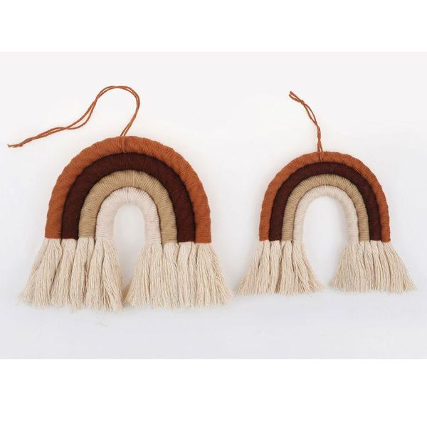 ins nordic home weaving rainbow tapestry cotton hand-woven color ornaments children's room decoration tassel wall hanging
ins nordic home weaving rainbow tapestry cotton hand-woven color ornaments children's room decoration tassel wall hanging