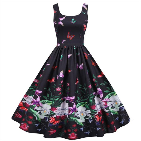 retro print sleeveless 1950s women dress 60s robe vintage rockabilly party plus size 4xl vestidos fast, Black;gray
retro print sleeveless 1950s women dress 60s robe vintage rockabilly party plus size 4xl vestidos fast, Black;gray