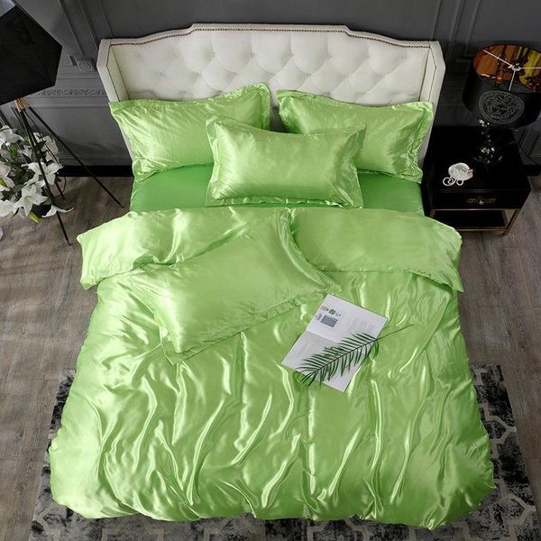 bedding sets minimalist style ice silk summer bedroom 4pcs set 1bed sheet+1quilt cover+2 pillowcase non-slip king/ size j8480
bedding sets minimalist style ice silk summer bedroom 4pcs set 1bed sheet+1quilt cover+2 pillowcase non-slip king/ size j8480