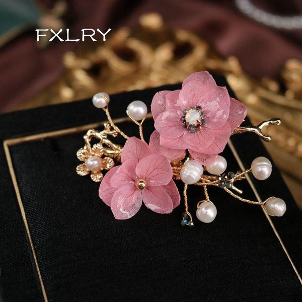 pins, brooches fxlry original handmade natural pearl preserved dried flower elegant women's brooch pin fashion jewelry, Gray
pins, brooches fxlry original handmade natural pearl preserved dried flower elegant women's brooch pin fashion jewelry, Gray