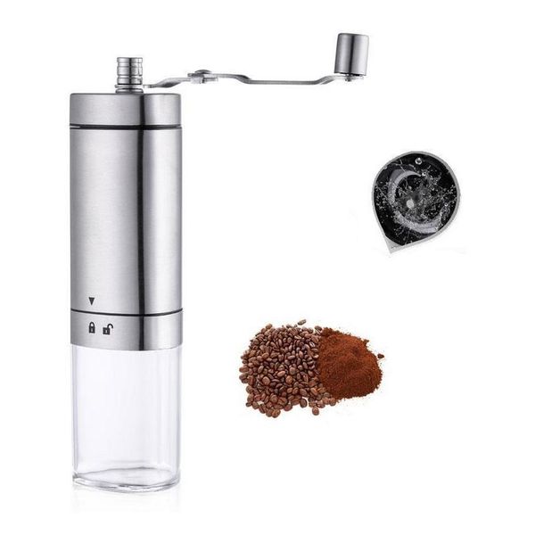 manual coffee grinders portable grinder stainless steel burr mini grinding mill bean milling machine
manual coffee grinders portable grinder stainless steel burr mini grinding mill bean milling machine