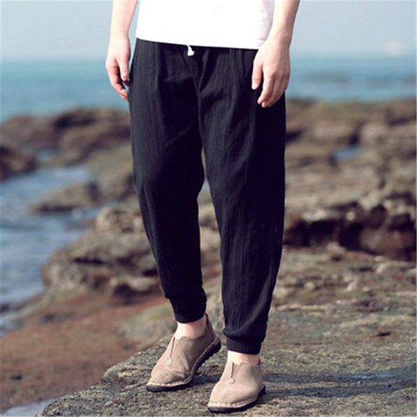 men's pants fashion men plus size 5xl mans 2021 solid trousers casual bottoms vintage streetwear linen full length, Black
men's pants fashion men plus size 5xl mans 2021 solid trousers casual bottoms vintage streetwear linen full length, Black