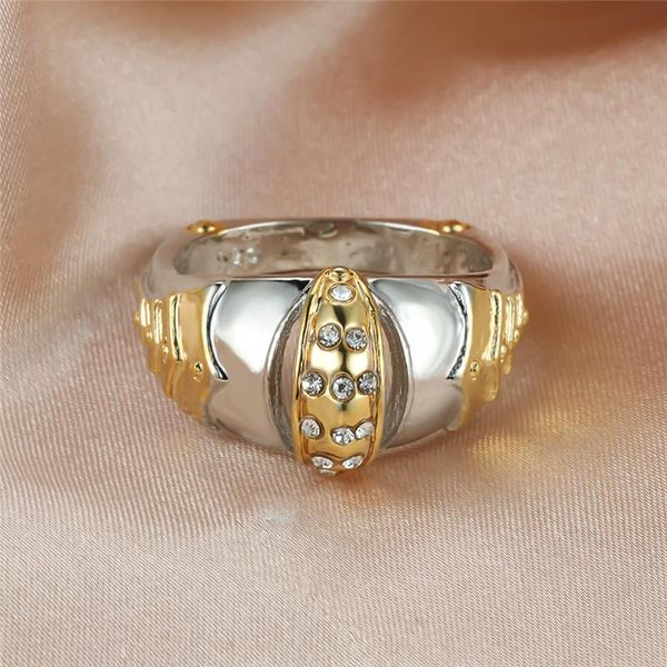 wedding rings cute female white round crystal ring luxury gold silver color jewelry unique vintage bride engagement for women, Slivery;golden
wedding rings cute female white round crystal ring luxury gold silver color jewelry unique vintage bride engagement for women, Slivery;golden