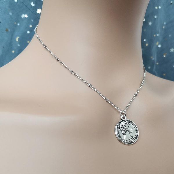 chains silver color chain coins necklaces for women punk vintage pendant choker face party jewelry
chains silver color chain coins necklaces for women punk vintage pendant choker face party jewelry