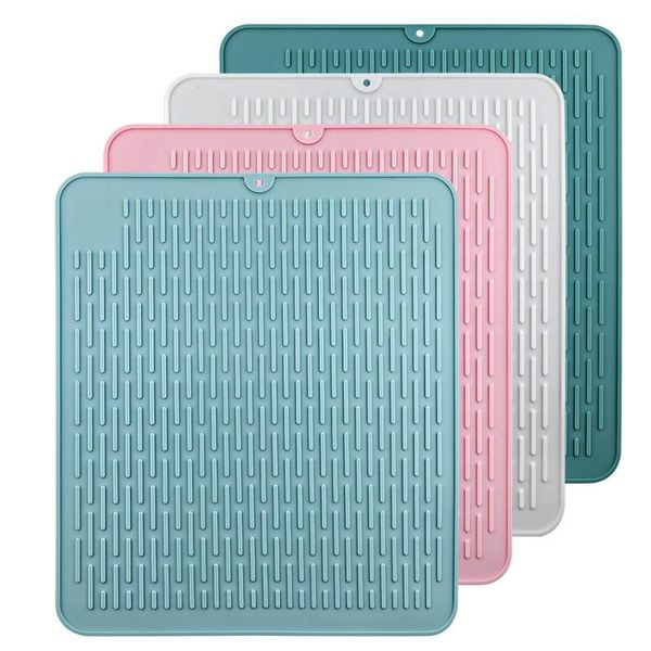 mats & pads 45*40cm silicon dish drain mat drying pad heat insulation table placemat kitchen anti-fouling water filter rug tableware
mats & pads 45*40cm silicon dish drain mat drying pad heat insulation table placemat kitchen anti-fouling water filter rug tableware