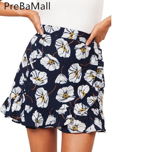 skirts summer casual flower printed women skirt ruffle a line high waist pleated short floral print beach c217, Black
skirts summer casual flower printed women skirt ruffle a line high waist pleated short floral print beach c217, Black