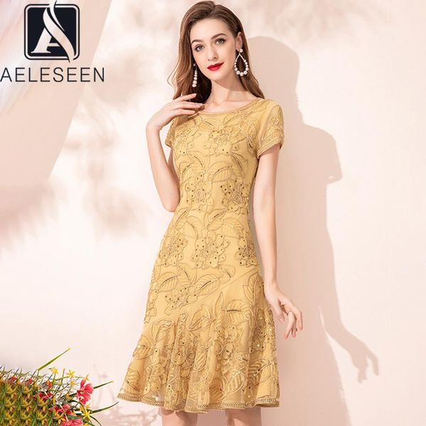 casual dresses aeleseen women plus size summer dress runway fashion yellow pink green flower embroidery sequined party holiday trumpet, Black;gray
casual dresses aeleseen women plus size summer dress runway fashion yellow pink green flower embroidery sequined party holiday trumpet, Black;gray