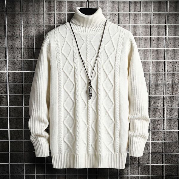 men's sweaters white turtlenecks man thick woolen nightgown streetwear fashions pure male sweater harajuku 0qbs, White;black
men's sweaters white turtlenecks man thick woolen nightgown streetwear fashions pure male sweater harajuku 0qbs, White;black