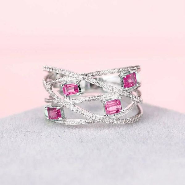 arrival female pink zircon ring 925 sterling silver double layer eternal endless infinity rings for women jewelry anillos cluster, Golden;silver
arrival female pink zircon ring 925 sterling silver double layer eternal endless infinity rings for women jewelry anillos cluster, Golden;silver