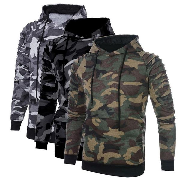 men's hoodies & sweatshirts 2021 mens casual slim camouflage windbreaker sweatshirt hooded streetwear hip hop sportswear tracksuits, Black
men's hoodies & sweatshirts 2021 mens casual slim camouflage windbreaker sweatshirt hooded streetwear hip hop sportswear tracksuits, Black