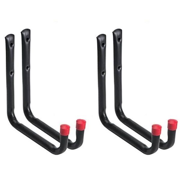 4pcs large heavy duty storage hanging hooks,durable wall mounted brackets hook for home garage/bike/ladder hooks & rails
4pcs large heavy duty storage hanging hooks,durable wall mounted brackets hook for home garage/bike/ladder hooks & rails