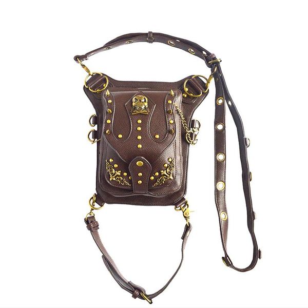 waist bags steelsir men and women fashion hollow out gothic striped rivet steampunk punk rock messenger bag
waist bags steelsir men and women fashion hollow out gothic striped rivet steampunk punk rock messenger bag