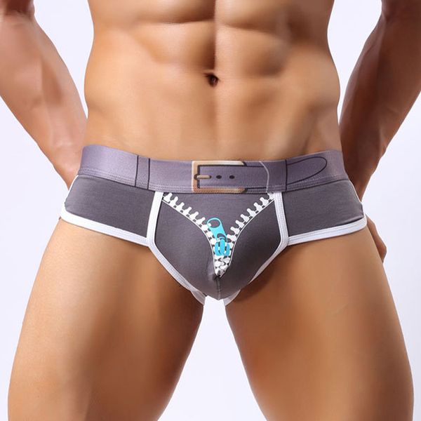 men zipper printer cotton soft big u convex pouch low rise waist g-strings breathable thongs cool male gay wear fx10, Black;white
men zipper printer cotton soft big u convex pouch low rise waist g-strings breathable thongs cool male gay wear fx10, Black;white