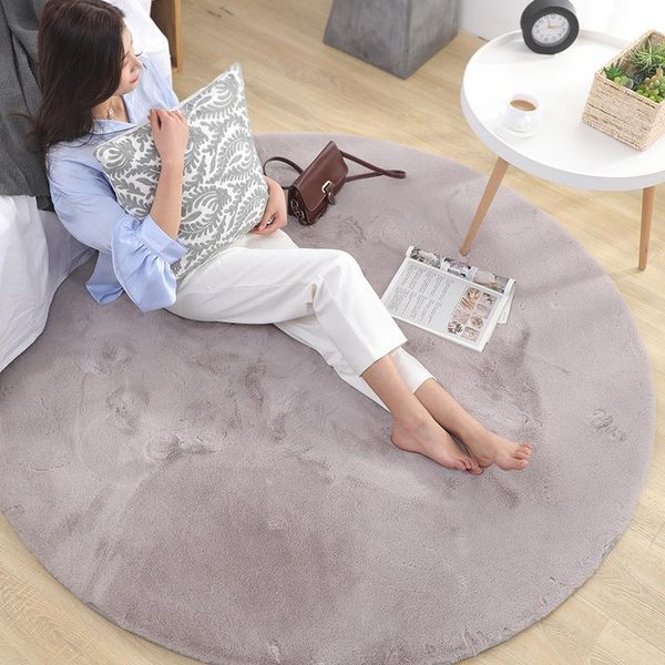 carpets nordic 100cm round area rug thick grey carpet for living room floor super soft fluffy in children's bedroom anti slip mat
carpets nordic 100cm round area rug thick grey carpet for living room floor super soft fluffy in children's bedroom anti slip mat