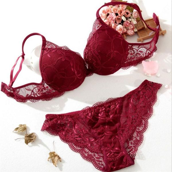 bras sets women lace tassel floral underwear suit push up bra lingerie & panties solid cloth, Red;black
bras sets women lace tassel floral underwear suit push up bra lingerie & panties solid cloth, Red;black