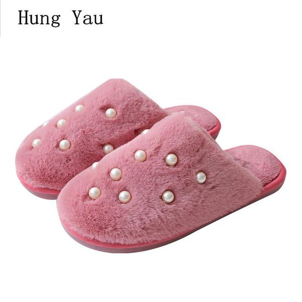 slippers winter women warm indoor flips flops fashion solid platform female slides non-slip flat home comfortable, Black
slippers winter women warm indoor flips flops fashion solid platform female slides non-slip flat home comfortable, Black