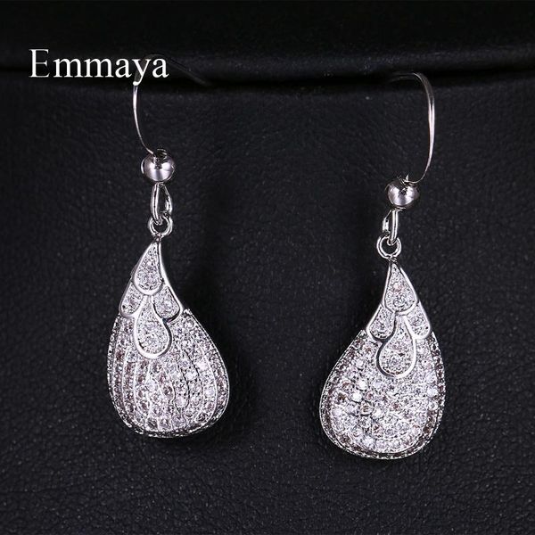 emmaya ingenious design two colors choice ziconia earring for female wedding party decoration as a birthday gift stud, Golden;silver
emmaya ingenious design two colors choice ziconia earring for female wedding party decoration as a birthday gift stud, Golden;silver