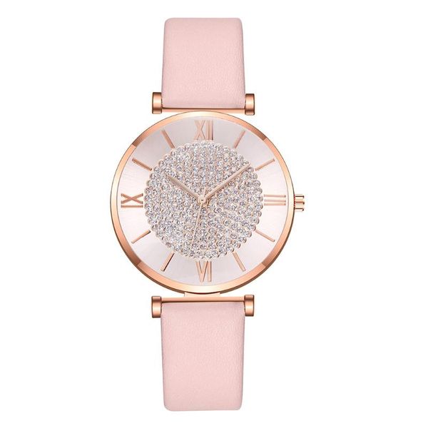 wristwatches luxury diamond women watches 2021 fashion brand female quartz leather watch casual ladies dress, Slivery;brown
wristwatches luxury diamond women watches 2021 fashion brand female quartz leather watch casual ladies dress, Slivery;brown