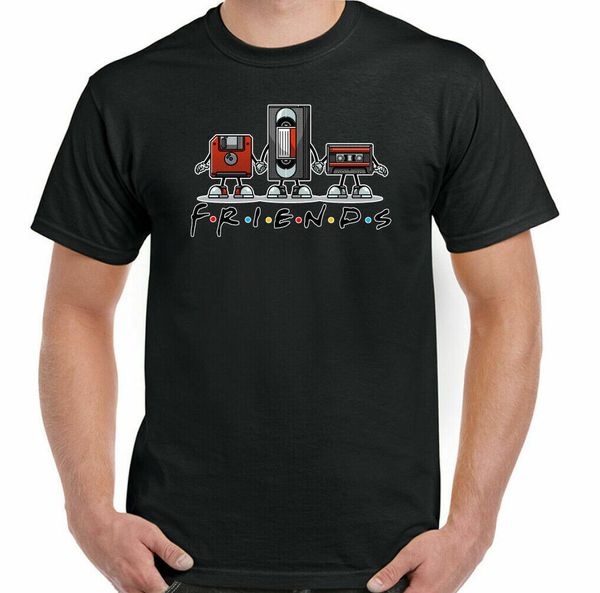 friends t-shirt, retro audio cassette video tape floppy disk music 70s 80s, White;black
friends t-shirt, retro audio cassette video tape floppy disk music 70s 80s, White;black