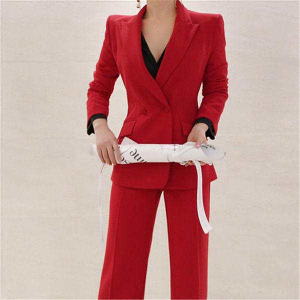 women's suits & blazers 2021 runway high-end suit 2 pieces set autumn elegant fashion double-breasted ol lady bussines office blazer pa, White;black
women's suits & blazers 2021 runway high-end suit 2 pieces set autumn elegant fashion double-breasted ol lady bussines office blazer pa, White;black