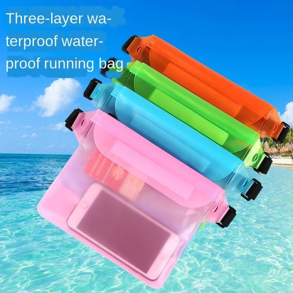 waist bags outdoor beach songkran festival mobile phone waterproof bag three-layer sealed pvc storage mochila mujer
waist bags outdoor beach songkran festival mobile phone waterproof bag three-layer sealed pvc storage mochila mujer