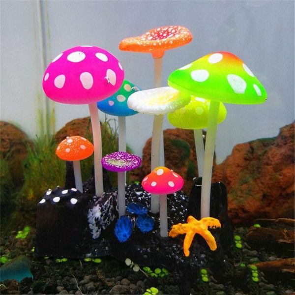 9pcs fluorescent artificial plants fish tank decorations aquarium water grass lotus mushroom ornaments landscape
9pcs fluorescent artificial plants fish tank decorations aquarium water grass lotus mushroom ornaments landscape