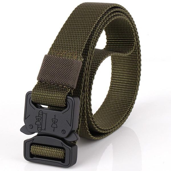 combat safety knock off tactical belt men equipment heavy duty sturdy reliable army belts metal buckle nylon, Black;brown
combat safety knock off tactical belt men equipment heavy duty sturdy reliable army belts metal buckle nylon, Black;brown