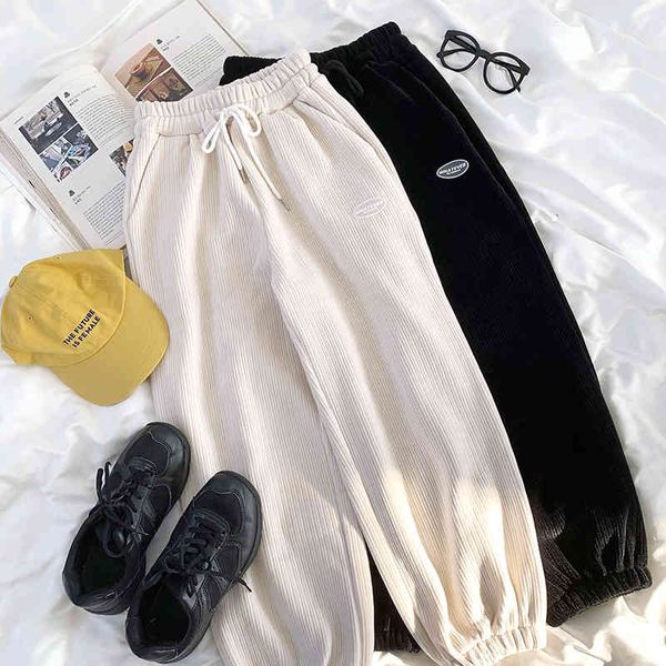 mooirue wiinter fashion women corduroy harem corset elastic high waist lace up loose fleece thickening casual pants 54rx, Black;white
mooirue wiinter fashion women corduroy harem corset elastic high waist lace up loose fleece thickening casual pants 54rx, Black;white