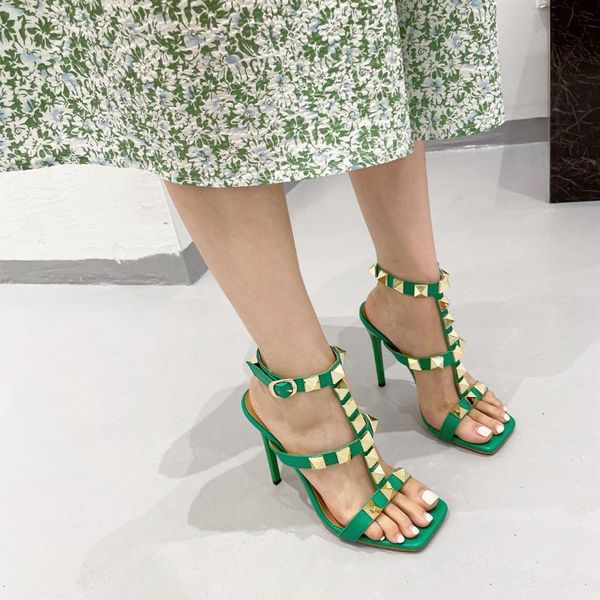 sandals gladiator women rivet casual lady shoes thin heels ankle strap square toe modern ladies open roman shoe, Black
sandals gladiator women rivet casual lady shoes thin heels ankle strap square toe modern ladies open roman shoe, Black