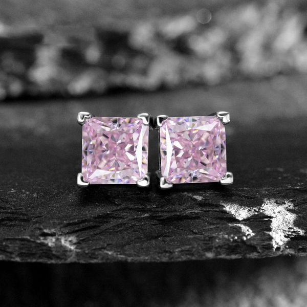 stud djmax 100% 925 sterling silver 6*6mm pink aquamarine yellow high carbon diamond earrings for women sparkling fine jewelry, Golden;silver
stud djmax 100% 925 sterling silver 6*6mm pink aquamarine yellow high carbon diamond earrings for women sparkling fine jewelry, Golden;silver