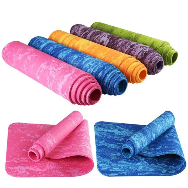 yoga mats 183*61*8mm tpe non-slip mat for fitness sport gym soft pilates foldable body building exercises equipment
yoga mats 183*61*8mm tpe non-slip mat for fitness sport gym soft pilates foldable body building exercises equipment