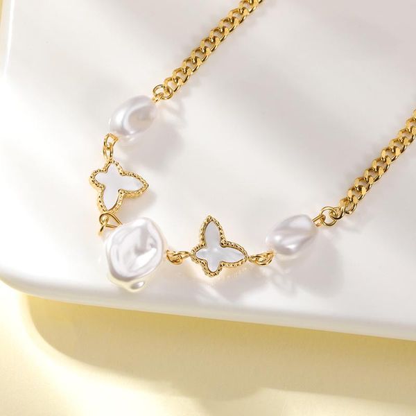 link, chain fashion butterfly wheat ear three-layer small ball necklace for women lovers bracelets party wedding lucky jewelry gifts, Black
link, chain fashion butterfly wheat ear three-layer small ball necklace for women lovers bracelets party wedding lucky jewelry gifts, Black