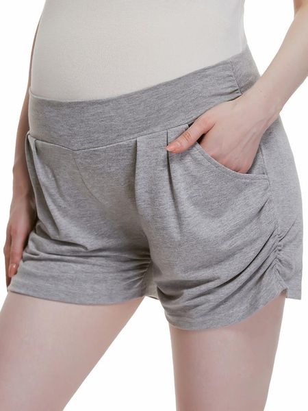 maternity bottoms summer shorts low-rise loose pants pregnant pleated elastic waist with pocket casual sports, White
maternity bottoms summer shorts low-rise loose pants pregnant pleated elastic waist with pocket casual sports, White