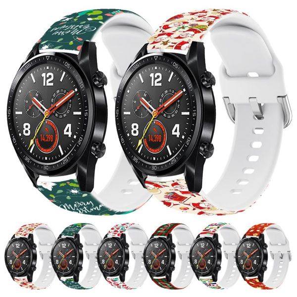 watch bands 20 22mm christmas silicone band for huawei 3 3pro gt 2 42/46mm gt2 pro strap honor magic es watchband, Black;brown
watch bands 20 22mm christmas silicone band for huawei 3 3pro gt 2 42/46mm gt2 pro strap honor magic es watchband, Black;brown