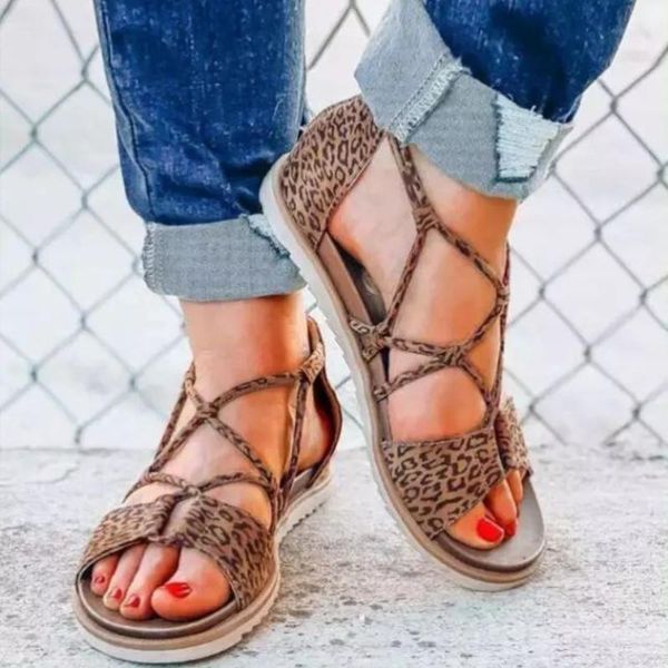sandals 2021 summer women's leopard cross zipper flat fashion personality comfortable sell woman zapato mujer, Black
sandals 2021 summer women's leopard cross zipper flat fashion personality comfortable sell woman zapato mujer, Black