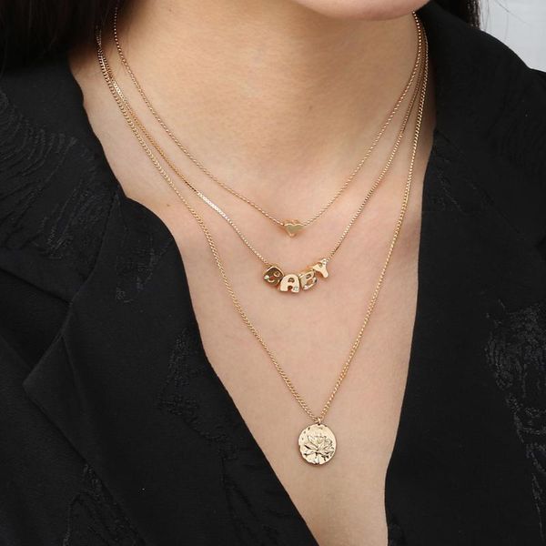 pendant necklaces fashion necklace baby letter metal tree of life round heart shaped clavicle chain, Silver
pendant necklaces fashion necklace baby letter metal tree of life round heart shaped clavicle chain, Silver