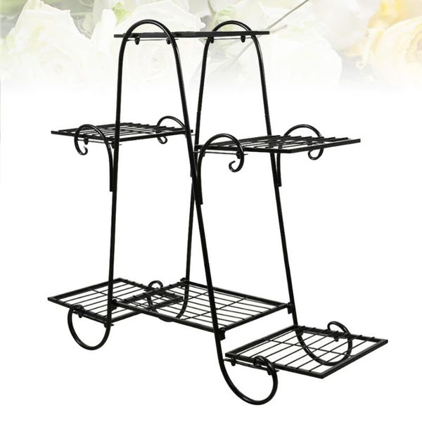 hooks & rails wrought iron flowerpot rack creative plant pot stand decorative flower shelf for home balcony garden
hooks & rails wrought iron flowerpot rack creative plant pot stand decorative flower shelf for home balcony garden