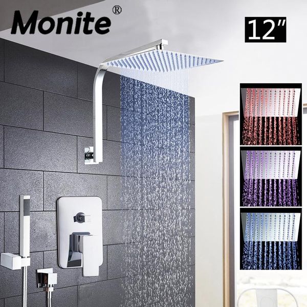 monite led 8 10 12 16 inch rainfall bathroom shower hand ultra thin head wall mounted square chrome brass waterfall shower set
monite led 8 10 12 16 inch rainfall bathroom shower hand ultra thin head wall mounted square chrome brass waterfall shower set