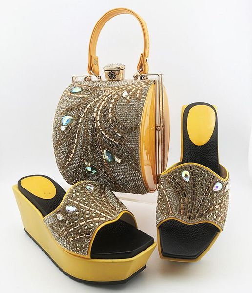 dress shoes yellow wedge high heel sandal and handbag sets for wedding/party md014, height 9cm, Black
dress shoes yellow wedge high heel sandal and handbag sets for wedding/party md014, height 9cm, Black