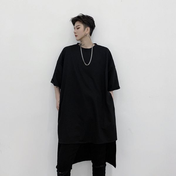 men casual short sleeves loose oversize male t-shirt woman streetwear hip hop gothic punk come back in long shirt 6zst, White;black
men casual short sleeves loose oversize male t-shirt woman streetwear hip hop gothic punk come back in long shirt 6zst, White;black