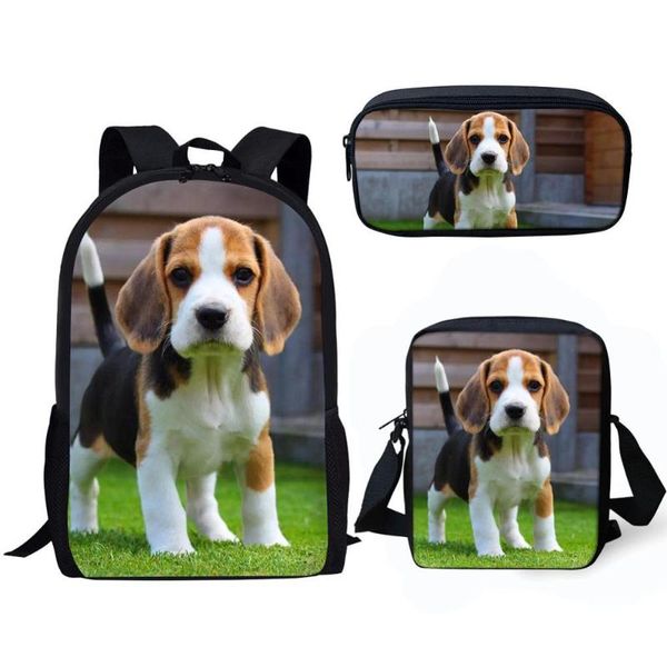 school bags kids backpacks for teenage boys girls cute animal dog beagle printing stylish backpack children schoolbags kid 3pcs/set bagpack
school bags kids backpacks for teenage boys girls cute animal dog beagle printing stylish backpack children schoolbags kid 3pcs/set bagpack