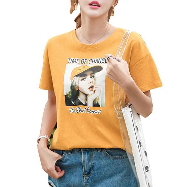 women's t-shirt volocean 2021 cotton woman t shirt print t-shirts for women female summer casual tee o-neck plus size, White
women's t-shirt volocean 2021 cotton woman t shirt print t-shirts for women female summer casual tee o-neck plus size, White