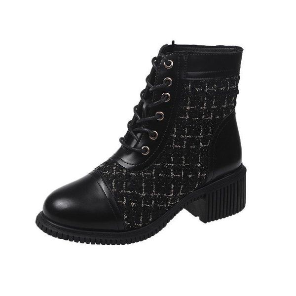 boots winter 2021 luxury women platform fashion ankleshoes for woman round toe lace-up med (3cm-5cm)high quality, Black
boots winter 2021 luxury women platform fashion ankleshoes for woman round toe lace-up med (3cm-5cm)high quality, Black