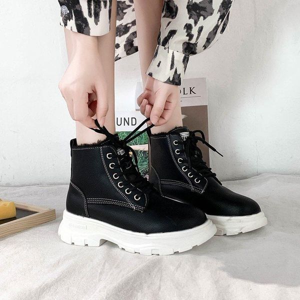 boots winter white women fashion platform ankle lace up combat snow shoes woman warm plush 2021 m2-89, Black
boots winter white women fashion platform ankle lace up combat snow shoes woman warm plush 2021 m2-89, Black