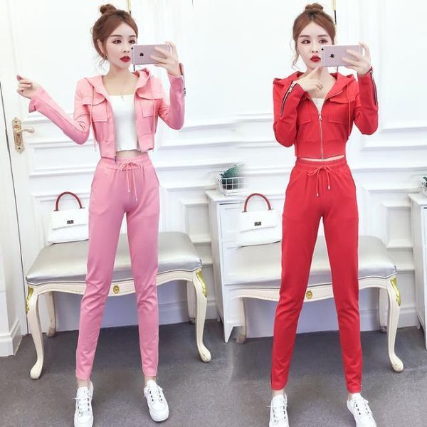 women's two piece pants women 2021 spring autumn 2 pcs outfits female long sleeve zipper hoodies jacket sweatshirt and set sports track, White
women's two piece pants women 2021 spring autumn 2 pcs outfits female long sleeve zipper hoodies jacket sweatshirt and set sports track, White