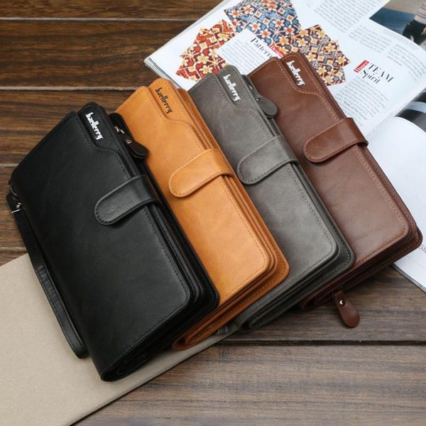 men's wallet retro leather card holder solid color multi long wallet 2021 card holder long men coin bags, Red;black
men's wallet retro leather card holder solid color multi long wallet 2021 card holder long men coin bags, Red;black