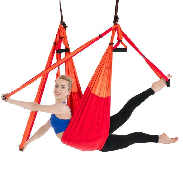 nylon taffeta yoga hammock anti-gravity aerial high strength swing hamac hanging chair fitness inversion belts can be hold 200kg camp furnit 
nylon taffeta yoga hammock anti-gravity aerial high strength swing hamac hanging chair fitness inversion belts can be hold 200kg camp furnit