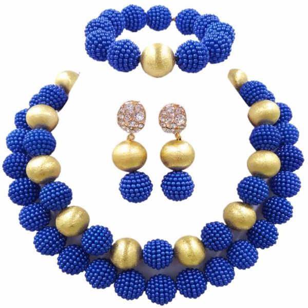 earrings & necklace royal blue african jewelry set costume nigerian wedding beads sets, Silver
earrings & necklace royal blue african jewelry set costume nigerian wedding beads sets, Silver